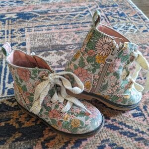 Size 9 Toddler Floral Boots